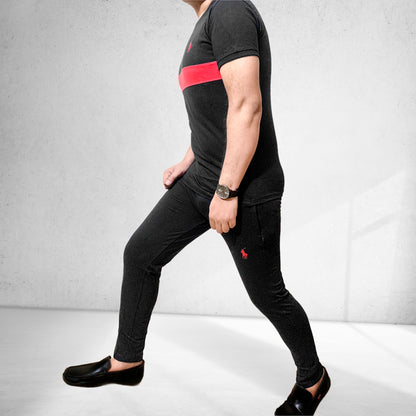 Tracksuit Polo Terry Jersey | Grey