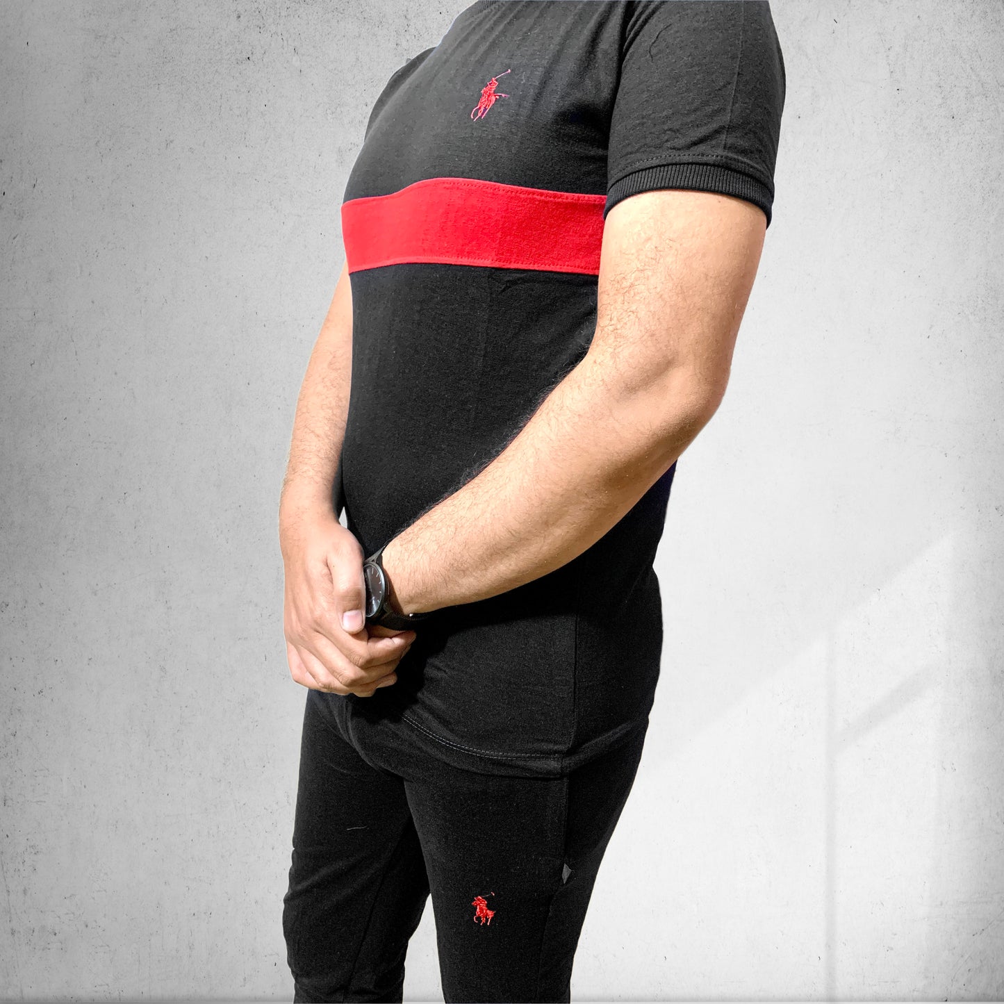 Tracksuit Polo Terry Jersey | Grey